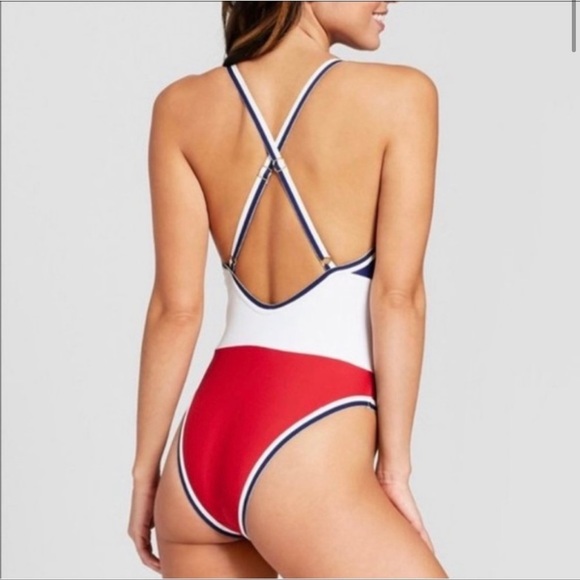 Xhilaration One-Piece Bathing Suit - Picture 2 of 5